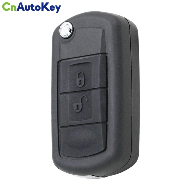 CN004004 3 Button Complete Folding Flip Remote Smart Car Key 434Mhz ID46 Chip HU101 Uncut Blade for Land Rover Discovery 3 4