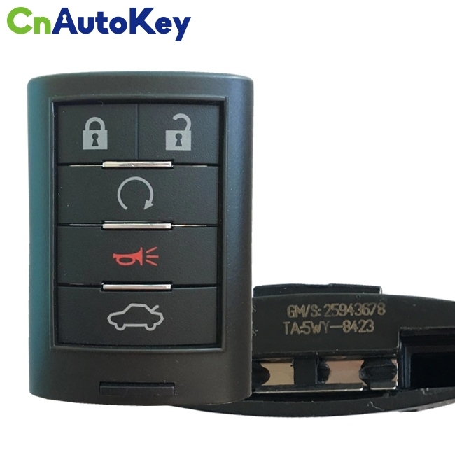 CN030012 ORIGINAL Smart Key for Cadillac 5Buttons 434MHZ 7952chip 25943678