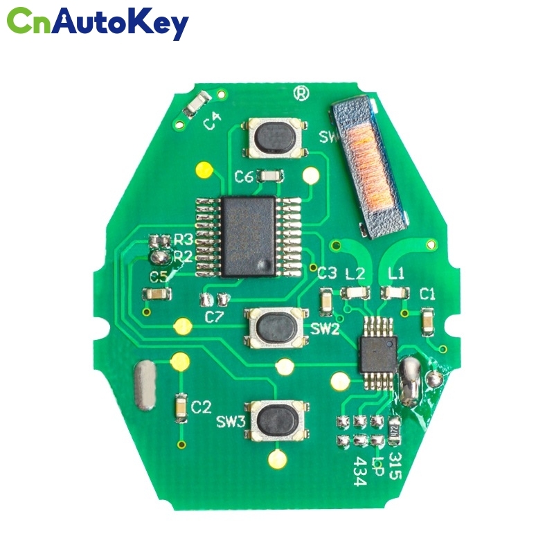 CN006009 CAS2 Car Remote Key 3 Button 315LP MHz ID7944 Chip for BMW 1 3 5 6 Series X5 HU92
