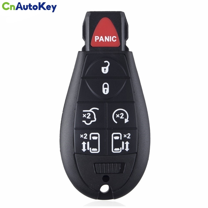 CN015010  6+1 Buttons Car Remote Control Key M3N5WY783X IYZ-C01C Fob 433Mhz For Dodge Caravan Chrysler Town & Country Jeep