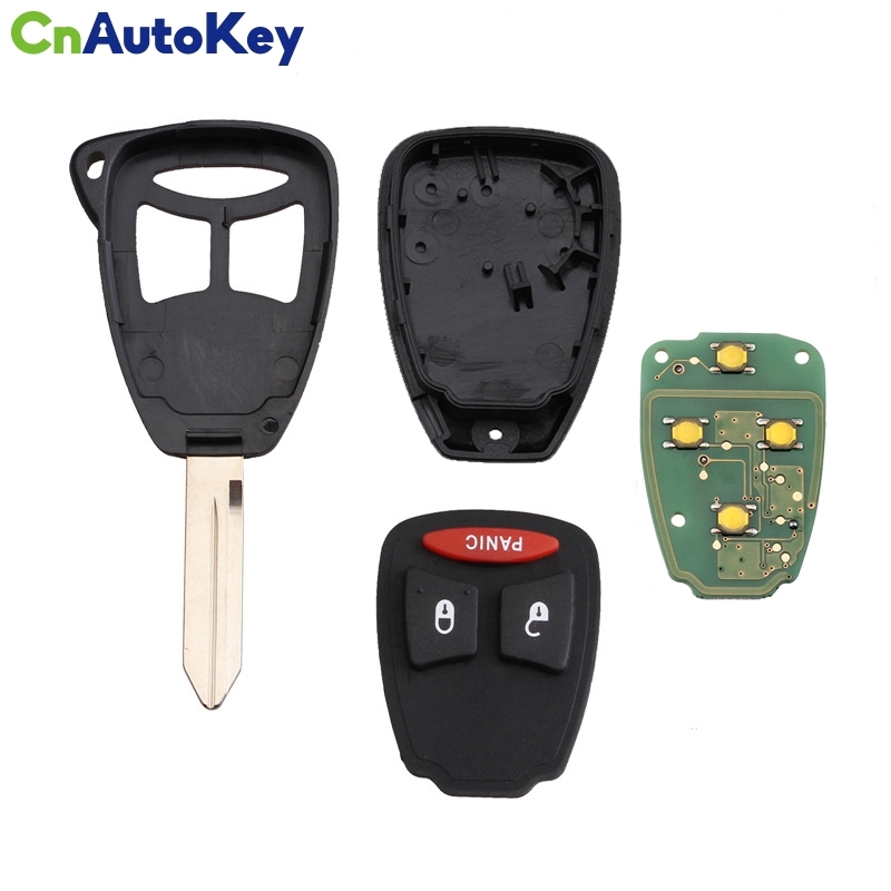 CN015018 For Chrysler JEEP DODGE 2+1 button Remote Key 315mHZ FCC ID KOBDT04A