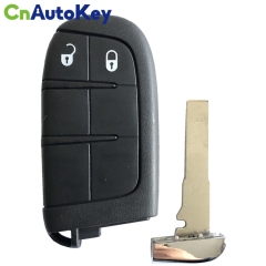 CN086008 2Buttons Smart Remote Control Key 433mhz 4A Chip Keyless Entry SIP22 Blade for Jeep Renegade M3N-40821302