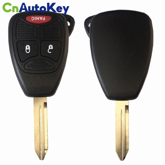 CN015058 2004 - 2016 Chrysler, Dodge, Jeep 3 Button Remote Head Key - OHT692427AA OHT692713AA