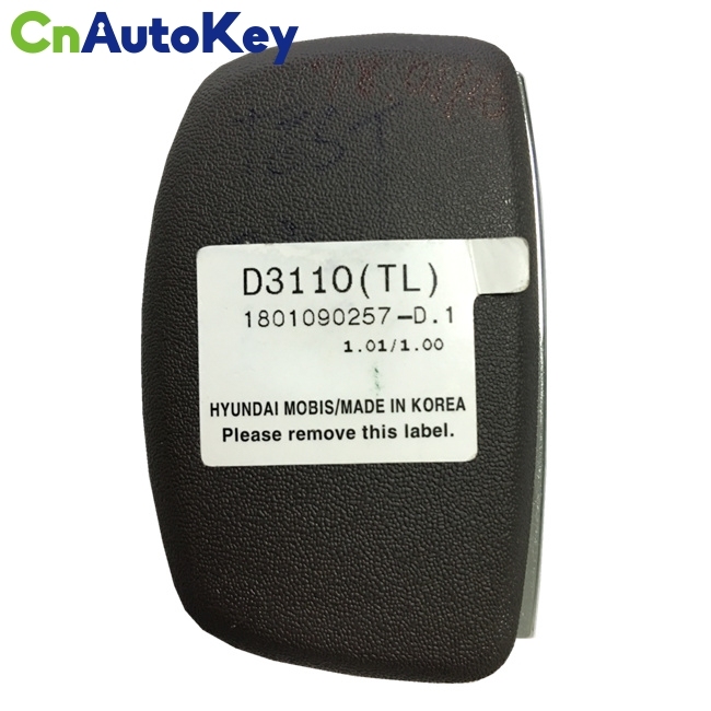 CN020135 For Hyundai Tucson 2018 Genuine Smart Remote Key 4 Buttons 433MHz HITAG 3 Transponder 95440-D3110