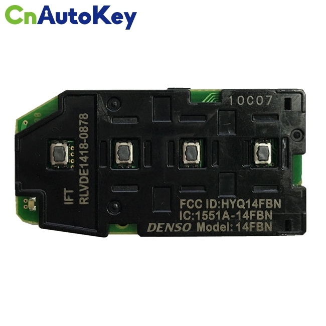 CN007186 For Toyota Corolla Hybrid 4 Button Smart Proximity Key Hyq14fbn 8990H-12010 8990H-02030