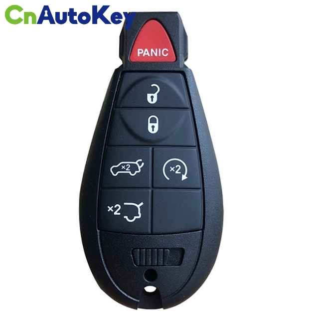 CN015098 Aftermarket 2009-2013 Jeep Grand Cherokee  6-Button Keyless Go Fobik  PN 68051666AI  IYZ-C01C