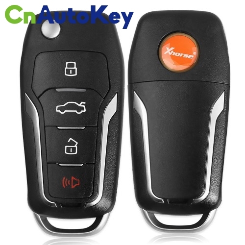 XKFO01EN Wire Remote Key Ford Condor Flip 4 buttons Unmovable Key King English 5pcs/lot