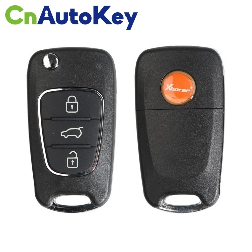XKHY02EN Wire Remote Key Hyundai Flip 3 Buttons English 5pcs/lot