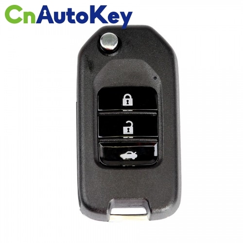 XKHO00EN Wire Remote Key Honda Flip 3 Buttons English 5pcs/lot