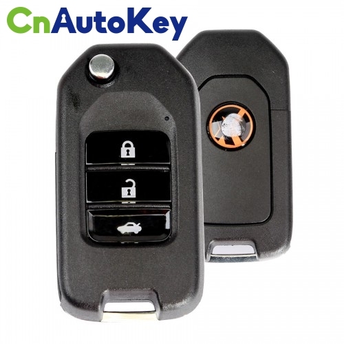 XKHO00EN Wire Remote Key Honda Flip 3 Buttons English 5pcs/lot