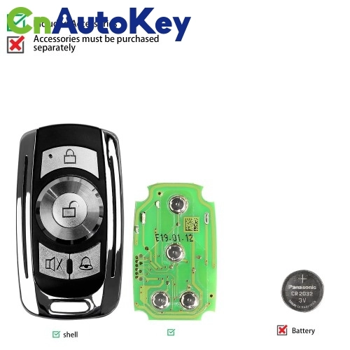 XKGD10EN Wire Remote Key Garage Door English 5pcs/lot