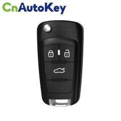 XNBU00EN Wireless Remote Key Buick Flip 3 Buttons English 5pcs/lot