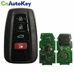 CN007196 4 Button Remote Smart Car Key Fob ASK 434MHz with 8A Chip FCC ID 14FCC-0410 for Toyota Camry 2018 2019 HYQ14FCC