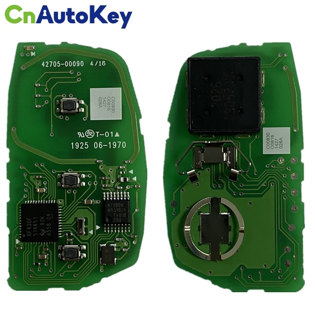 CN020151 Hyundai Elantra 2019 Genuine Smart Remote Key 3 Buttons 433MHz DST128 Transponder 95440-F2102