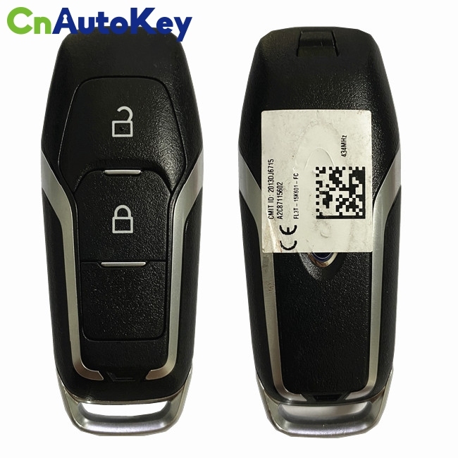 CN018100 ORIGINAL Smart Key for Ford Buttons 2 434MHz HITAG-Pro Blade Part No FL3T-15K601-FC Keyless Go