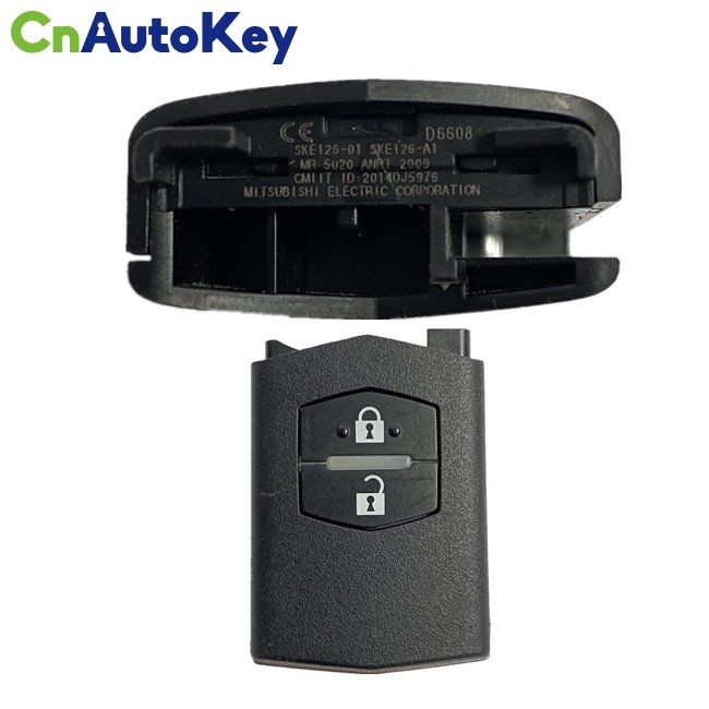 CN026021 Genuine Mazda CX-7, CX-9 2007+ Flip Remote, 2Buttons, SKE126-01 4D-63-80BIT, 433MHz