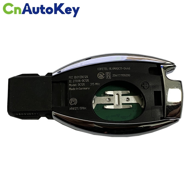 CN002069 ORIGINAL Smart Key Mercedes Benz 3Buttons 315MHz Blade HU64 FBS4 Keyless Go IYZDC12K 204Y51100200