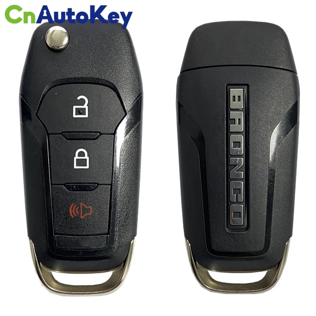 CN018103 2020-2021 Ford Bronco 3-Button Flip Key 315mhz N5F-A08TAA FCC ID:N5F-A08TAA IC: 3248-A08TAA