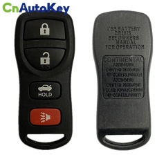 CN027071 For Nissan original 3+1 button remote key with 315mhz   A2C81495000 CMIT ID 2012DJ4902 CCAE 12LP084AT4