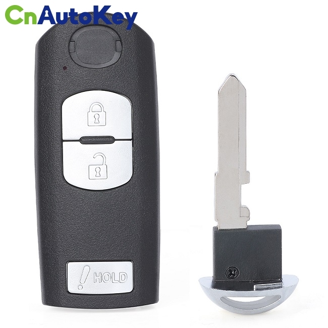 CN026044 Remote Key Fob 2+1 Button FSK 315MHz ID49 for Mazda CX-3 CX-5 Speed 3 2013-2017 FCC ID SKE13D01 SKE13D02