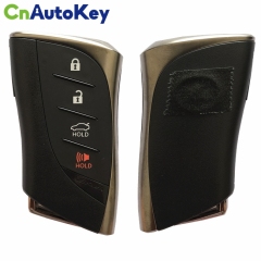 CN052042 ORIGINAL Smart Key for Lexus ES 350 2019+/ Buttons:3+1 / Frequency:434MHz / Transponder:Texas Crypto/ 128-bit/ AES / First Page: AA / Blade s