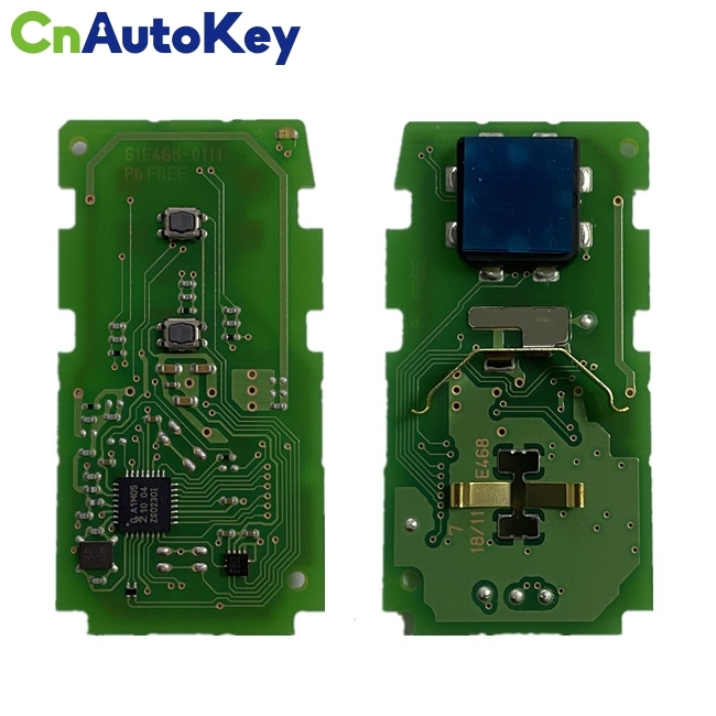 CN007212 OEM Smart Key for 2020 Toyota Yaris 2 Buttons 433 MHz Transponder NCF29A1M HITAG AES Model B3H2K2R