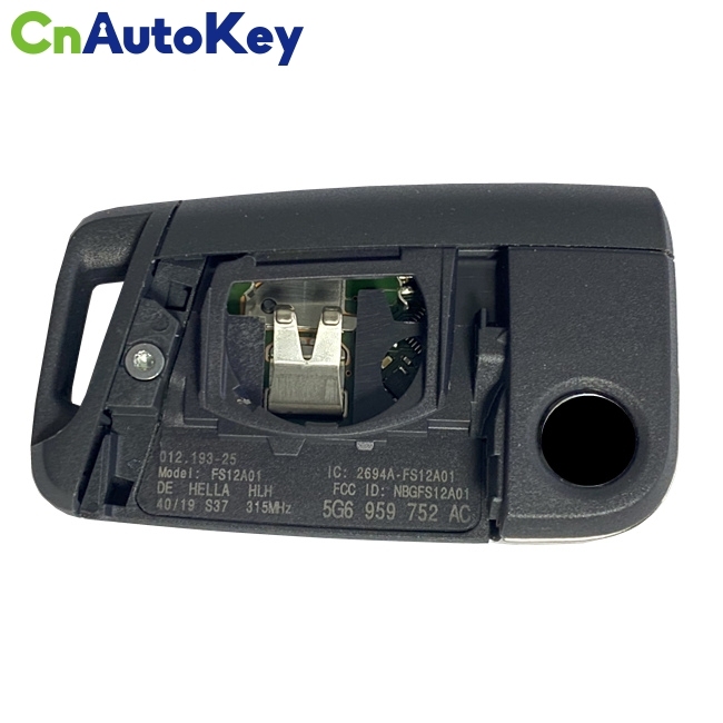 CN001106 2018-2020 Volkswagen 4 Button Remote Flip Key without Comfort Access Fcc NBGFS12A01 MQB Pn 5G6 959 752 AC 315MHZ