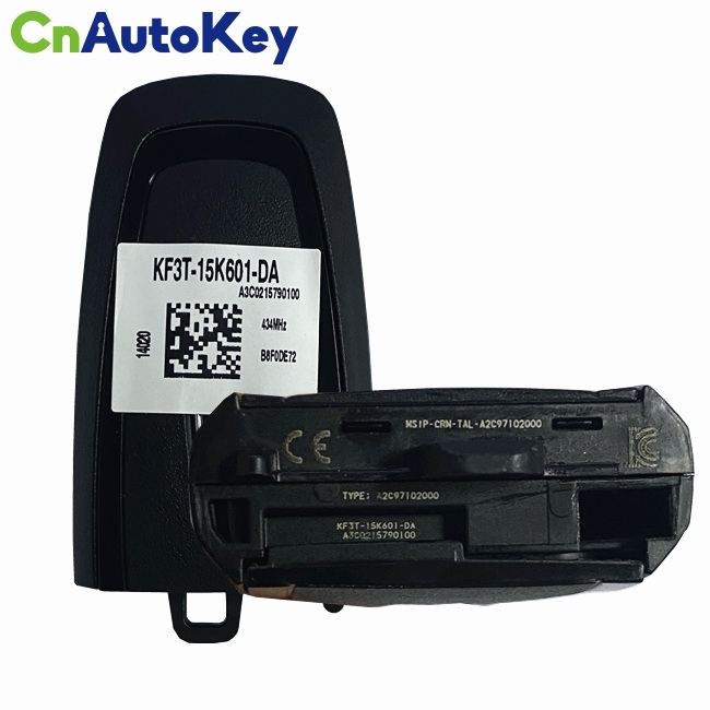 CN093010 For Lincoln Mkz Mkx Mkc 2020 Remote Smart Key 434K FSK 433.92MHZ KF3T-15K601-DA