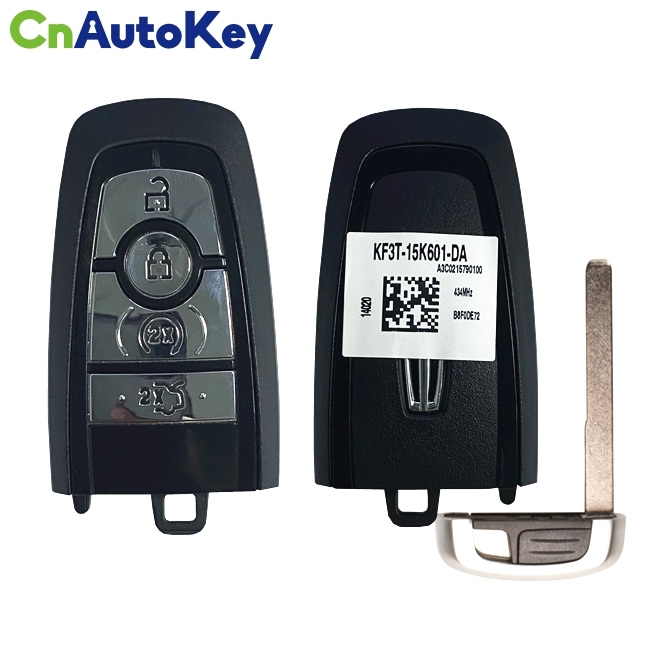 CN093010 For Lincoln Mkz Mkx Mkc 2020 Remote Smart Key 434K FSK 433.92MHZ KF3T-15K601-DA