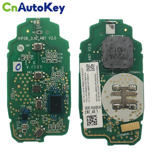 CN020154 2021 Hyundai Elantra  4-Button Smart Key  PN 95440-AA100  NYOMBEC5FOB2004 (OEM)