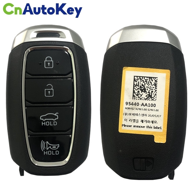 CN020154 2021 Hyundai Elantra  4-Button Smart Key  PN 95440-AA100  NYOMBEC5FOB2004 (OEM)