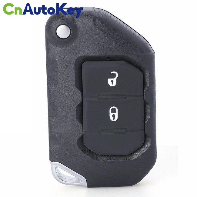 CN086033 Flip Remote ASK 433MHZ PCF7939M 4A Chip for Jeep Wrangler Folding Key 2018-2019 FCCID: OHT1130261