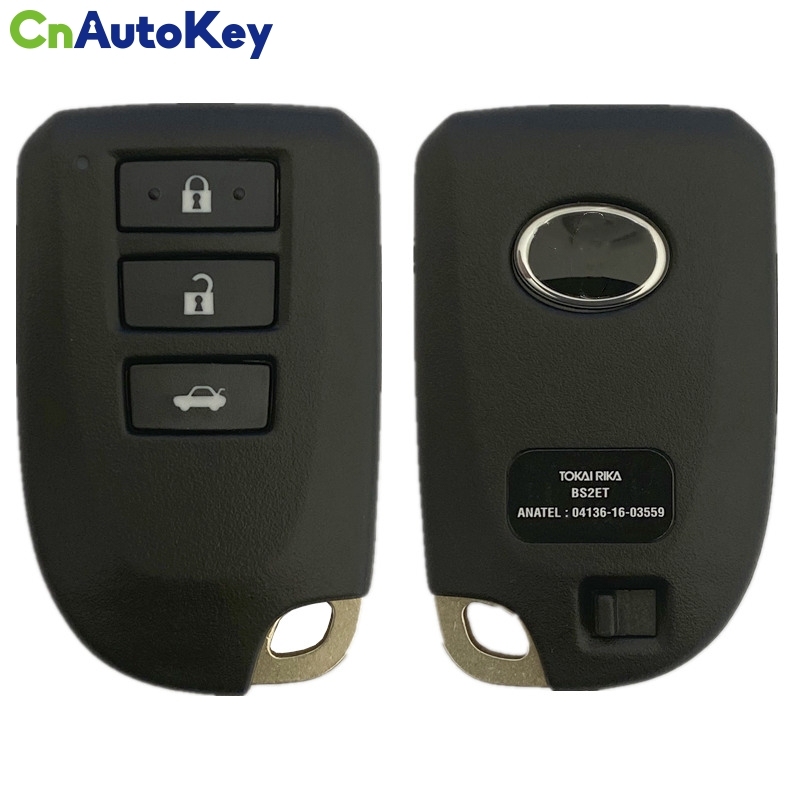 CN007213  ORIGINAL Smart Key for Toyota 3Buttons 315MHz Texas 128-bit AES Model BS2ET Keyless GO