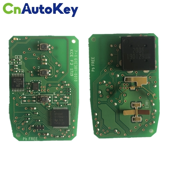 CN007139 ORIGINAL Smart Key for Toyota 3Buttons 434MHz Texas 128-bit AES Model BS1EW Keyless GO