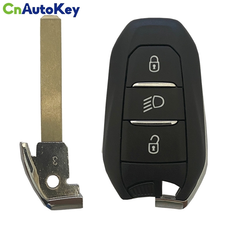 CN016042 OEM Smart Key for Citroen DS 7 Buttons3  Frequency 434 MHz  Transponder NCF 29A1M  Blade signature VA2  Part No 98244469KY  Keyless GO