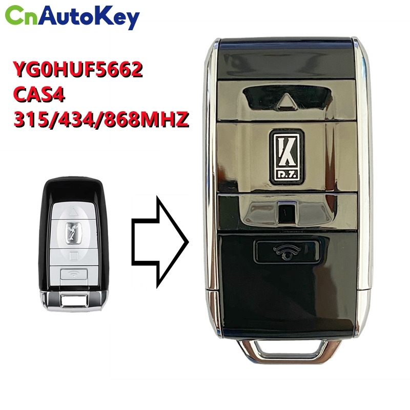 CN078005 Smart Key for Rolls-Royce Phantom Style Remote Car Key 315MHZ 433MHZ 868MHZ ID49 Chip