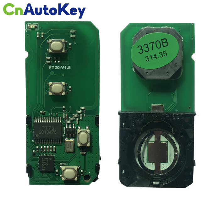 3348b Key Module Lonsdor 3370B 314.35MHz ASK Toyota 4D 98 Smart Key PCB