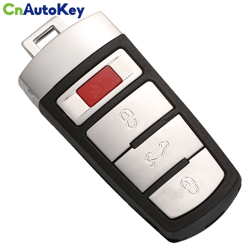 CS001006 Replacement Shell Smart Remote Key Case Fob 3 Buttons For VW VOLKSWAGEN CC Passat Magotan With LOGO