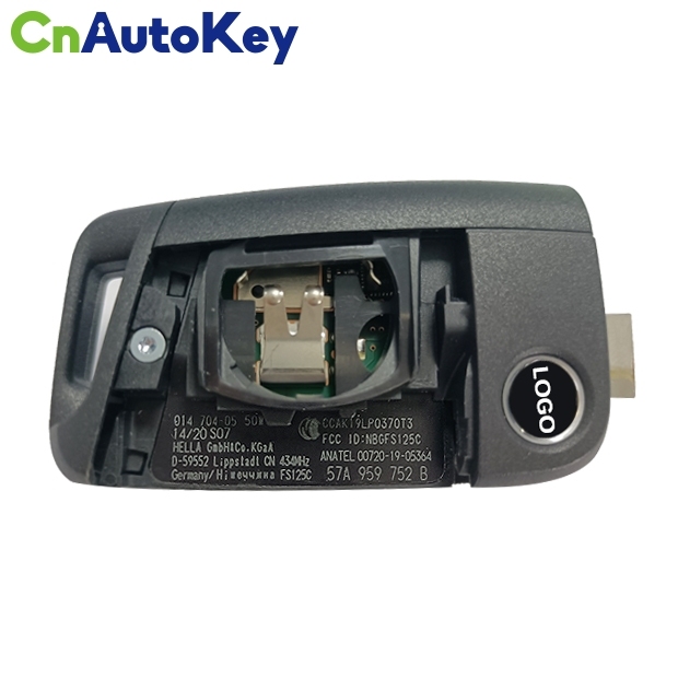 CN001126  FOR Skoda Superb Facelift 3 Button Flip Key Fob Remote 57A 959 752B 434mzh NCP2161W