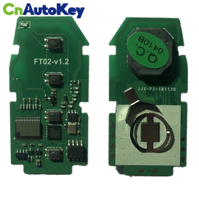 Lonsdor FT02-0410B / 0410A 315 MHz 312 MHz ASK Toyota A9 Smart Key PCB