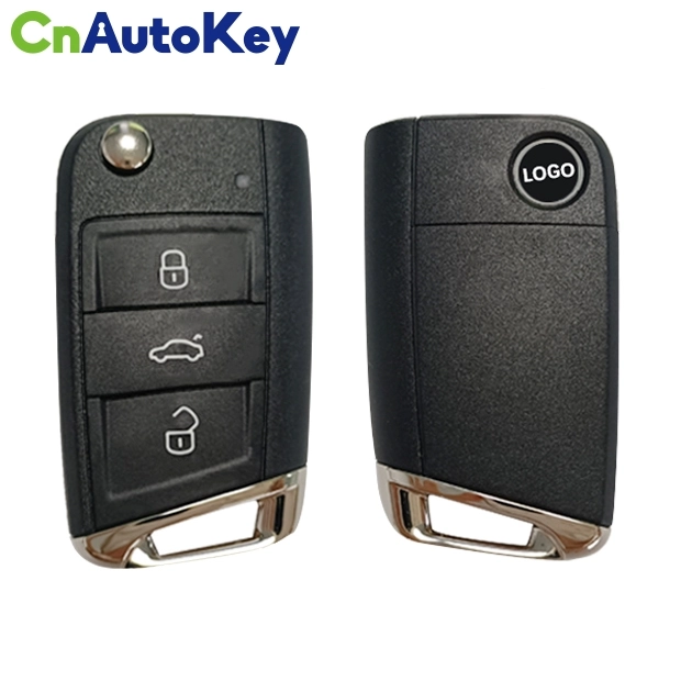 CN001122 FOR Skoda Superb Facelift 3 Button Flip Key Fob Remote 3VD 959 752A 434mzh NCP2161W Keyless GO