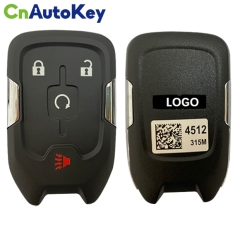 CN019022 GMC Terrain 2018+ / Yukon 2015-2019 4-Button Smart Key (HYQ1AA) (OEM)