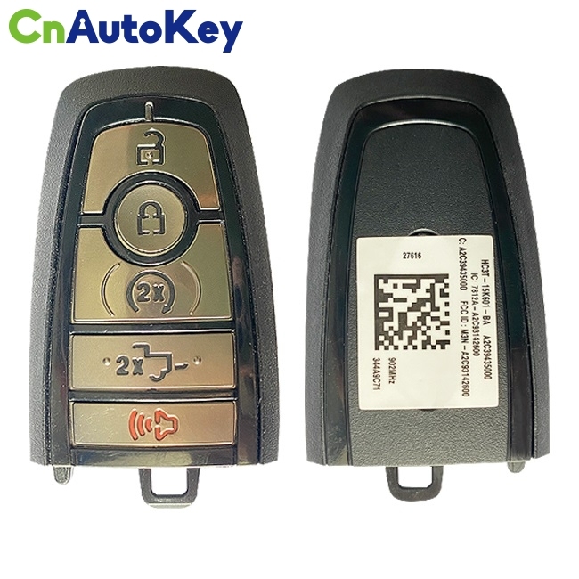 CN018110 2017-2020 Ford F-Series / 5-Button Smart Key w/ Tailgate / M3N-A2C93142600