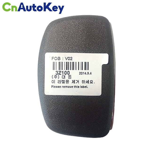 CN020180 Genuine Hyundai I40 2011+ Smart Key, 3Buttons, SCK-SEKSVF10AOB TMS37126, 433MHz Brown 95440-3Z100 Keyless Go Hyundai I40 Smart Key 433Mhz