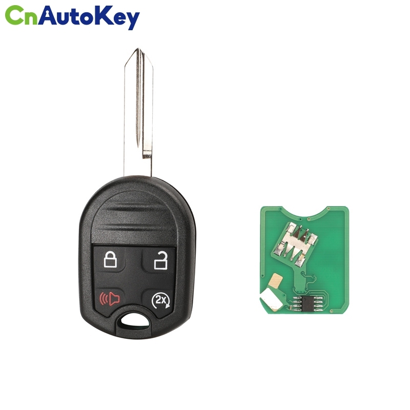 CN018021 4 Button Keyless Remote Key Smart Car Key Fob Full Complete Key for Ford Mustang Exploror Edge 315MHZ with 4D63 Chip