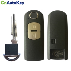 CN026015  Smart Remote Key Fob 2 Button 433MHz PCF7953 for Mazda 3 CX-5 2015 2016 2017 2018 2019 FCC: SKE13E-01 SKE13E-02