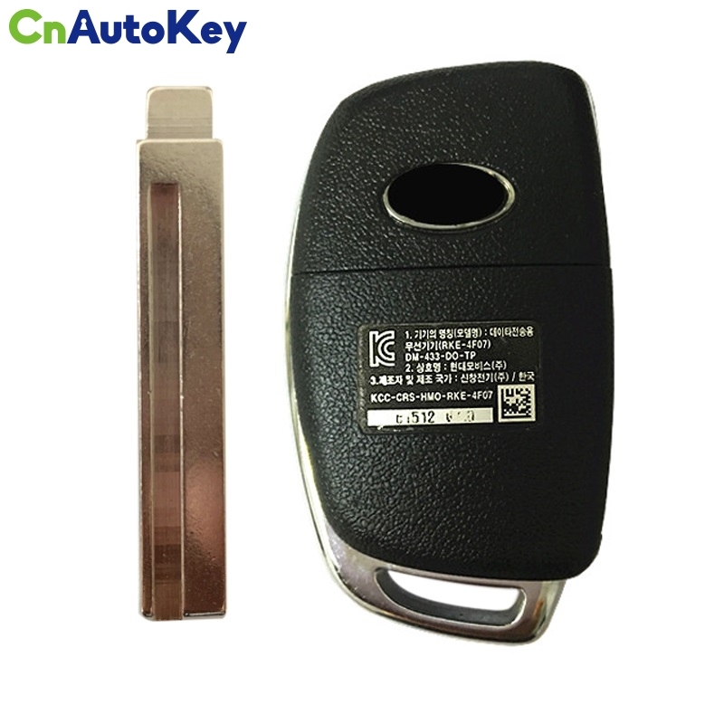 CN020111 2013-2016 Hyundai Santafeh Remote Flip Key 4B – 433Mhz – 95430-2W100