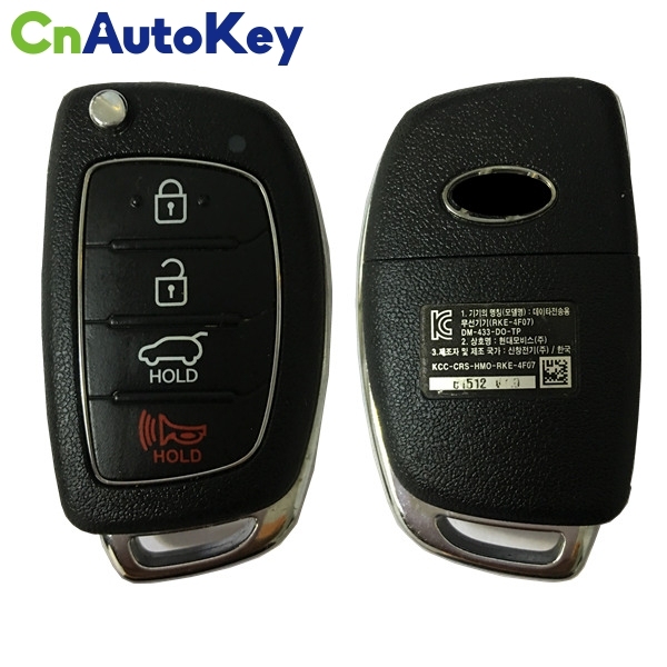 CN020111 2013-2016 Hyundai Santafeh Remote Flip Key 4B – 433Mhz – 95430-2W100