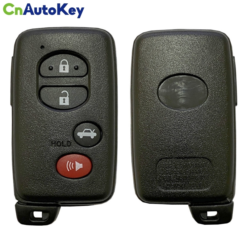 CN007222 Toyota Avalon 2010-2013 Smart Key Remote 4 Buttons 433MHz 89904-07071 89904-07072 FCC ID: 14AAC PAGE1 98 4D-67 CHIP A433