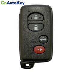 CN007222 Toyota Avalon 2010-2013 Smart Key Remote 4 Buttons 433MHz 89904-07071 89904-07072 FCC ID: 14AAC PAGE1 98 4D-67 CHIP A433